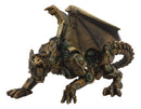 Ebros Crouching Steampunk Robotic Dragon Statue 10"L Mechanical Cyborg Dragon Beast