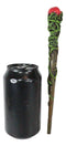 Ebros Greenman Vine With Red Orb Fantasy Sorcery Wizard Cosplay Toy Magic Wand 9.25"L
