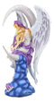 Ebros Large Celestial Crescent Moon Dreamer Fairy Statue 12"H Nene Thomas Figurine