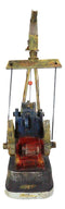 Western Rustic Bronze Finish Nodding Donkey Pumpjack Oil Derrick Rig Figurine