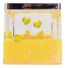 Yellow Splash Rubber Ducks 5 Piece Chic Bathroom Vanity Accessories Gift Set