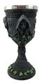 Ebros Gift Triple Goddess Wine Goblet Chalice 10oz Cup Wiccan Ritual Mother Maiden Crone Decor