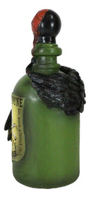 Wicca Paranormal Raven Crow With Eyeball Faux Poison Potion Bottle Prop Decor
