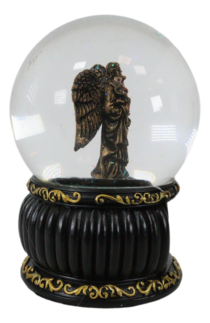 Christian Holy Archangel Saint Gabriel Messenger Of God Water Globe Figurine