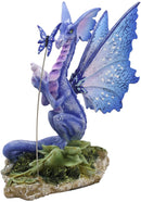 Ebros Magical Indigo Fairy Dragon by Amy Brown 'Possibilities' Fantasy Figurine