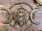 Neopagan Spiral Goddess Wall Decor Lunar Triple Goddess Wicca Plaque Figurine