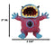Underbedz Bellye Scary Tie Dye Cyclops Eye In Belly Sharp Fangs Monster Figurine