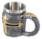 Ebros Gift Medieval Templar Crusader Knight Suit of Armor Helmet Beer Stein Tankard Coffee Cup Mug