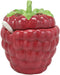 Ebros 6"Diameter Red Raspberry Jam Condiments Container Jar With Lid & Spoon