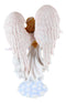 Ebros Heavenly Seraphim Angel Of Wisdom And Worship With Doves On Clouds Figurine