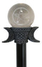 Triple Goddess Sacred Moon Pentagram Star LED Glass Decorative Prop Swagger Cane