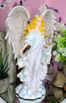 Beautiful Seraphim Angel of Purity With Doves Figurine First Communion Gift