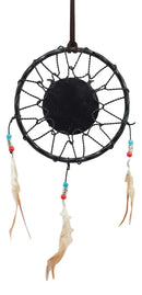 Ebros Native American Animal Spirit Buffalo Skull Dreamcatcher Wall Decor 6.5"Di