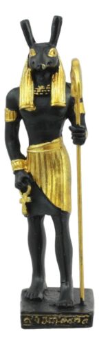 Egyptian God Of Chaos And Desert Seth Dollhouse Miniature Statue Gods Of Egypt - Ebros Gift