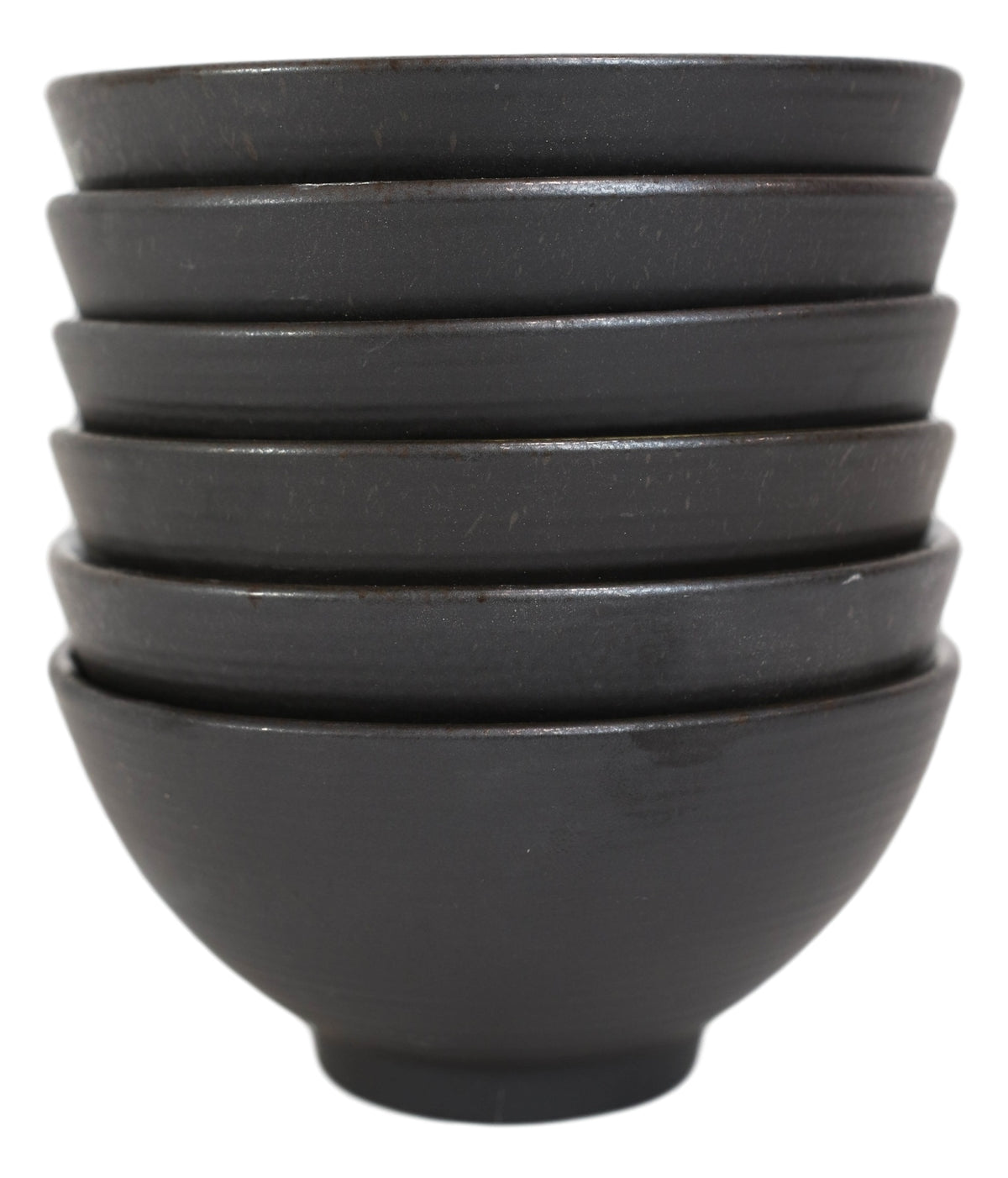 Pack Of 6 Ceramic Zen Blue Swirl Appetizer Salad Soup Dessert Rice Bowls 10oz