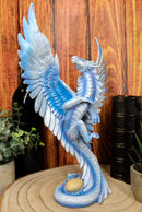 Ebros Sandstorm Cloud Wind Dragon Adult Mother 12"H Figurine Anne Stokes Fantasy