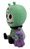 Ebros Gift Furry Bones ET Zog Alien Costume Skeleton Monster Collectible Figurine 3.25"H