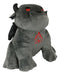 Ebros Winged Demonic Bulldog Gargoyle Chimera Eye of Horus Luxe Soft Plush Toy Doll