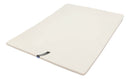 15"L Large White Double Wall Ceramic Rectangular Serving Plate Dish Platter