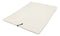 15"L Large White Double Wall Ceramic Rectangular Serving Plate Dish Platter