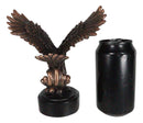 Wings Of Glory Patriotic Bald Eagle Skimming Over Water Figurine With Base