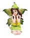 Ebros Gift Miniature Garden Tribal Snow Pea Fairy Collectible Figurine 3"H