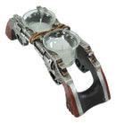 Rustic Western Outlaw Dual Revolver Pistol Guns Tea Light Votives Candle Holder