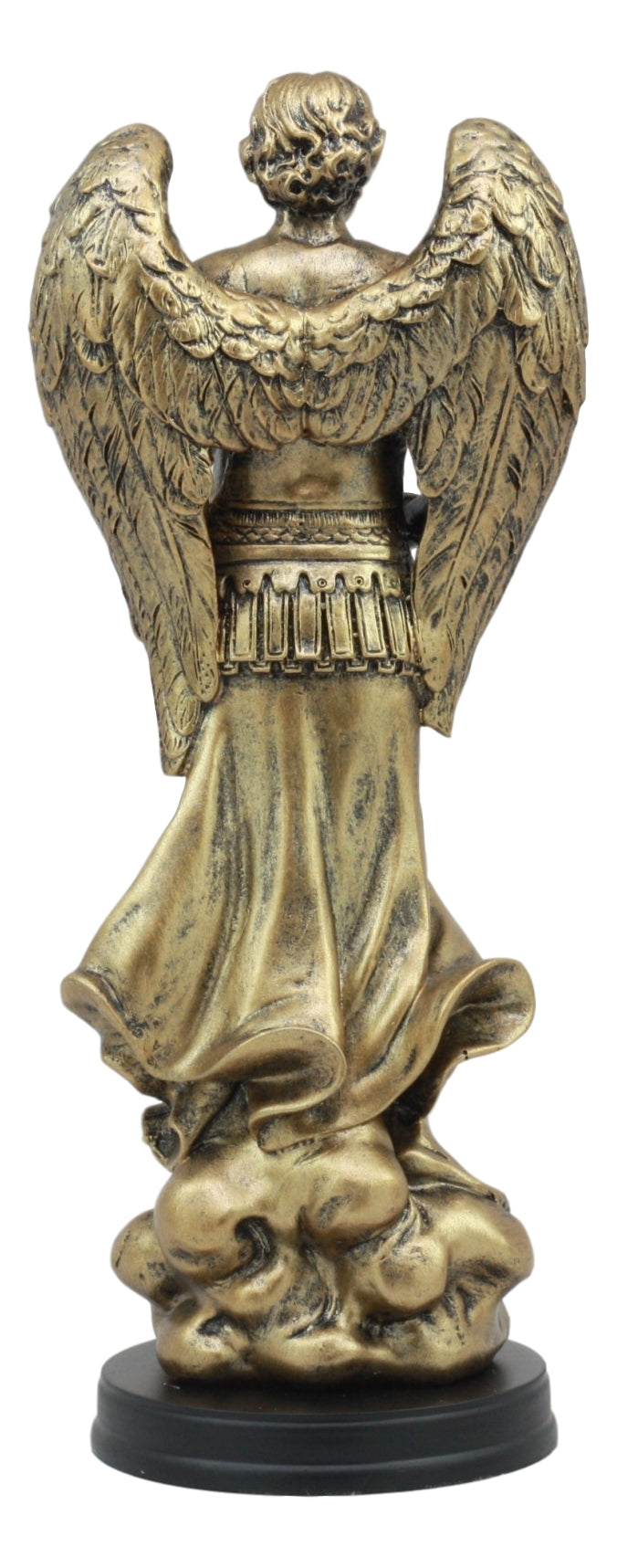 Byzantine Catholic Church Archangel Gabriel With Sacred Scroll Statue 8"Tall - Ebros Gift