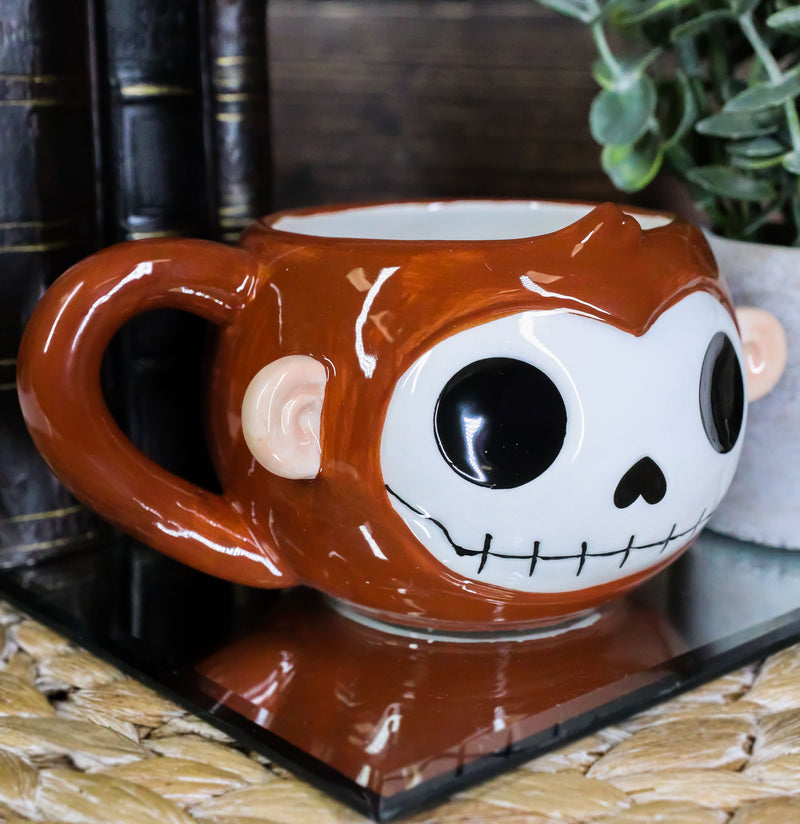 Ebros Gift Furrybones Coffee Mug Beverage Cups 14 fl oz Mugs (Munky Mug)