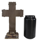 Pack Of 4 Rustic Western Inspirational Christian Bible Verses Standing Crosses