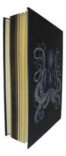 Necromancy Gothic Cthulhu Sea Octopus Skull Blank Page Hardcover Journal Book