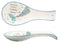 Sea Mermaid Kisses Starfish Wishes Ceramic Kitchen Utensil Spoon Rests Set of 2