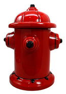 Ebros Gift Ceramic Fire Hydrant Treat Cookie Jar Decorative Figurine 10"H