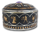 Greek Zodiac Constellations with Sun and Space Gem Lid Decorative Trinket Box