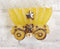 Rustic Western Cowboy Vintage Wheeled Wagon Wall Plug In LED Night Light