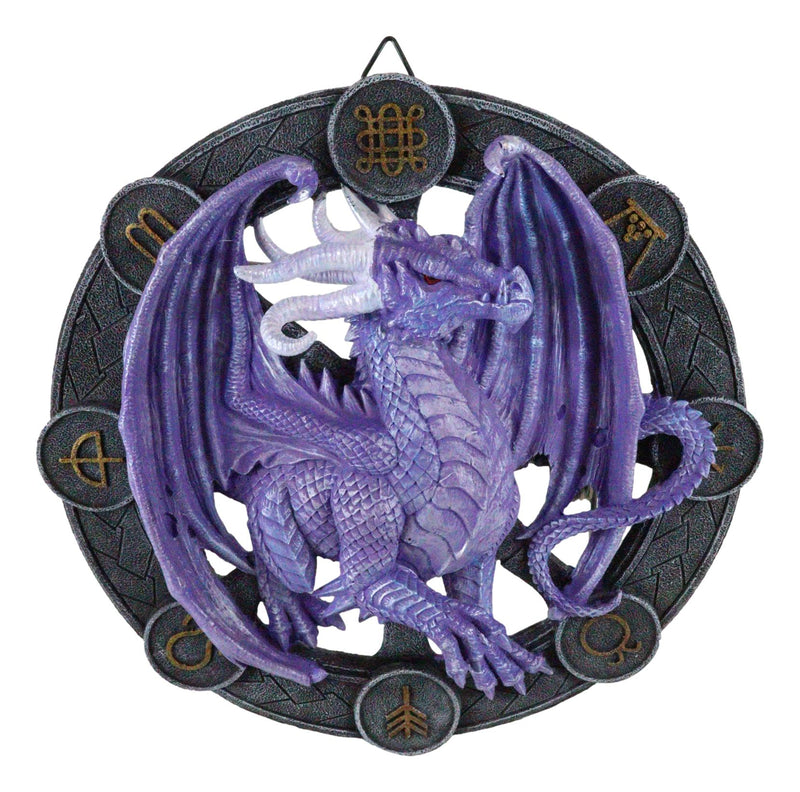 Samhain Drake Hallows Eve Wheel of The Year Sabbats Of The Dragon Wall Decor