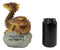 Ebros 'Home is Where My Dragon is' Baby Dragon on Rock Resin Figurine 7.5" H
