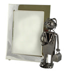 Ebros Physician Doctor Metal Sculpture 5"X7" Picture Frame Vertical Horizontal Display