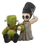 Day Of The Dead True Love Hurts Pinhead Frankenstein Bride And Groom Figurine