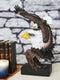 Ebros Large Wings Of Liberty American Bald Eagle Head Bust Statue (Vivid Color)