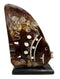 Balinese Wood Handicrafts Tropical River Angel Fish Family Set of 3 Figurines