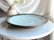 Pack Of 3 Ceramic Zen Blue Tao Swirl Dinner Lunch Entree Salad Plates 10.25"D