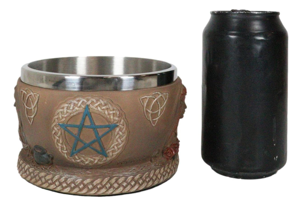 Wicca Metaphysical Triple Goddess Mother Maiden Crone Smudging Smudge Bowl - Ebros Gift