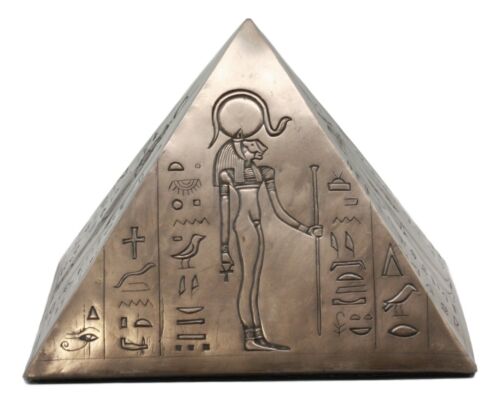 Ebros Egyptian Gods and Deities Anubis Horus Isis Sekhmet Pyramid Cremation Urn