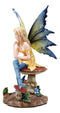 Amy Brown Toadstool Mushroom Fairy Figurine Fae Magic Statue Fantasy Collectible