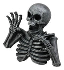 Thriller Graveyard Morbid Clawing Skeleton Wall Decor Dead Skull Hanging Statue