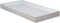 14"L White Melamine Modern Rectangular Serving Plates or Dish Platters Set of 6 - Ebros Gift