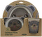 Sea Otter 5 Piece Organic Bamboo Dinnerware Set For Kids Children Toddler Baby