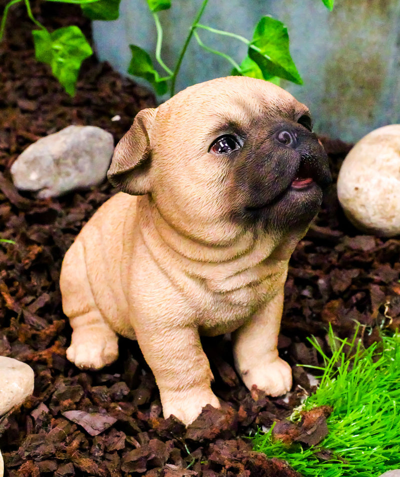 Small pug hot sale figurine