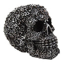 Ebros Junkyard Mechanic Gears Nuts Bolts And Screws Hardware Skull Decorative Figurine
